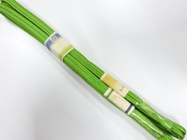 未使用品　正絹　手組帯締め